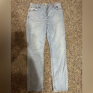Abercrombie ‘90s Slim Straight Ultra High Rise Jeans